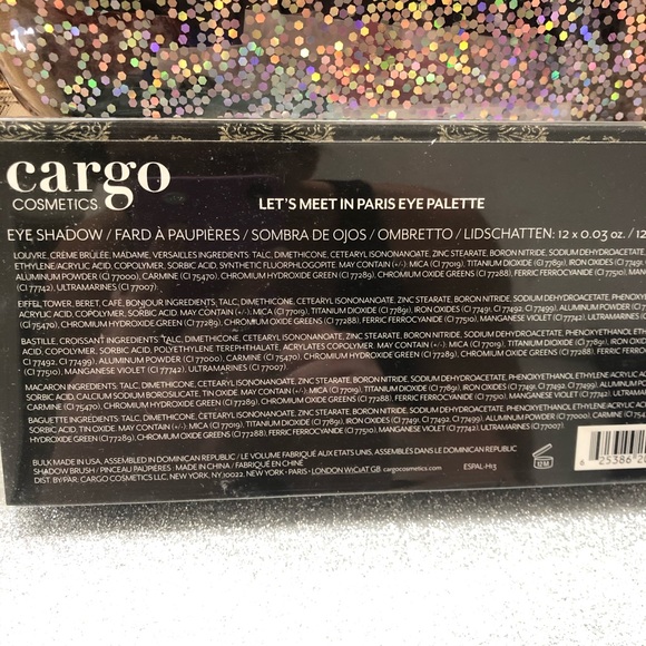 BNIB! Cargo Eyeshadow Palette Letβs Meet in Paris - Picture 6 of 6